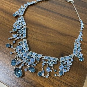 Sold!! Givenchy blue statement necklace